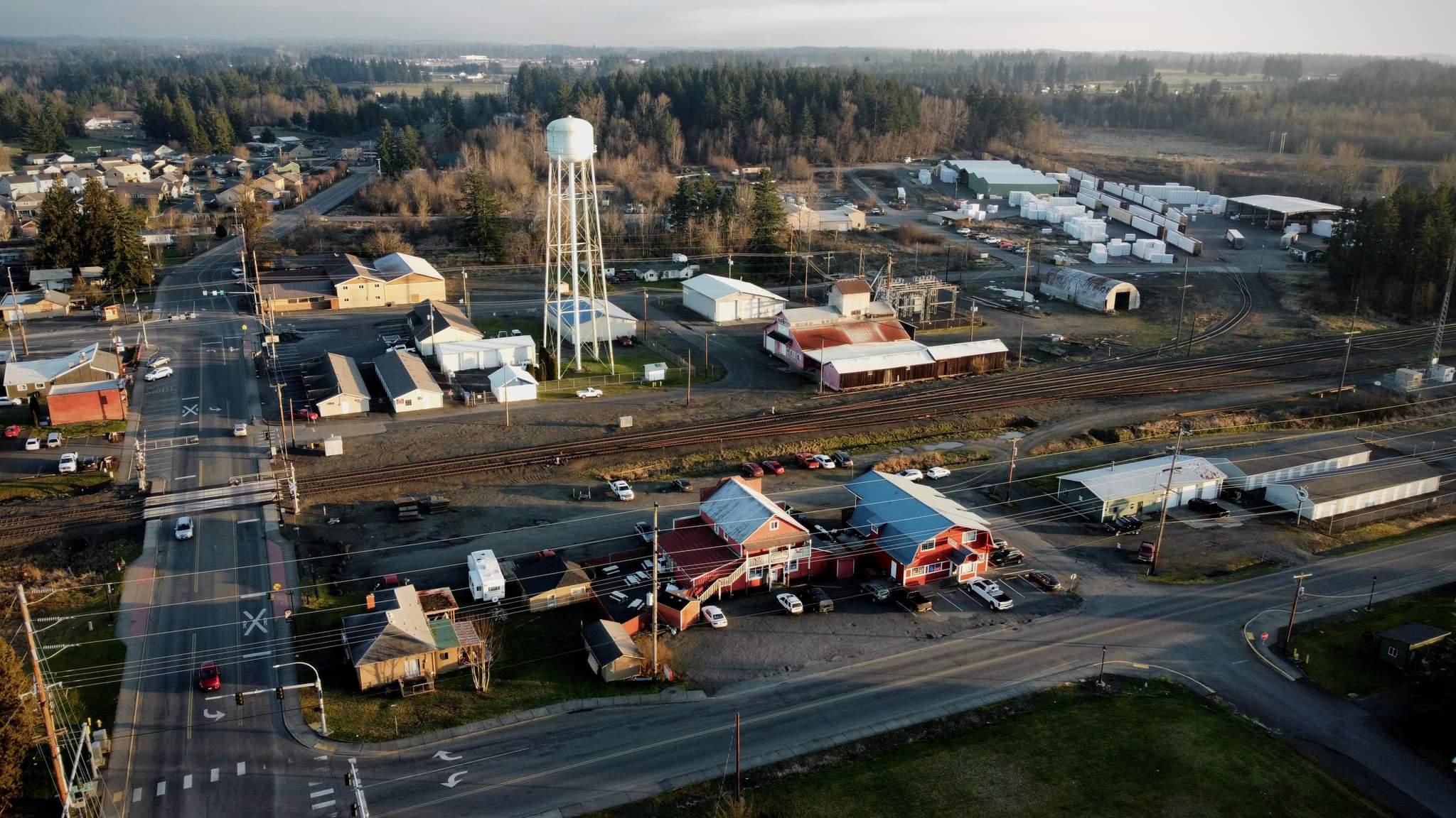 aerial-view-napavine-town-fire-station