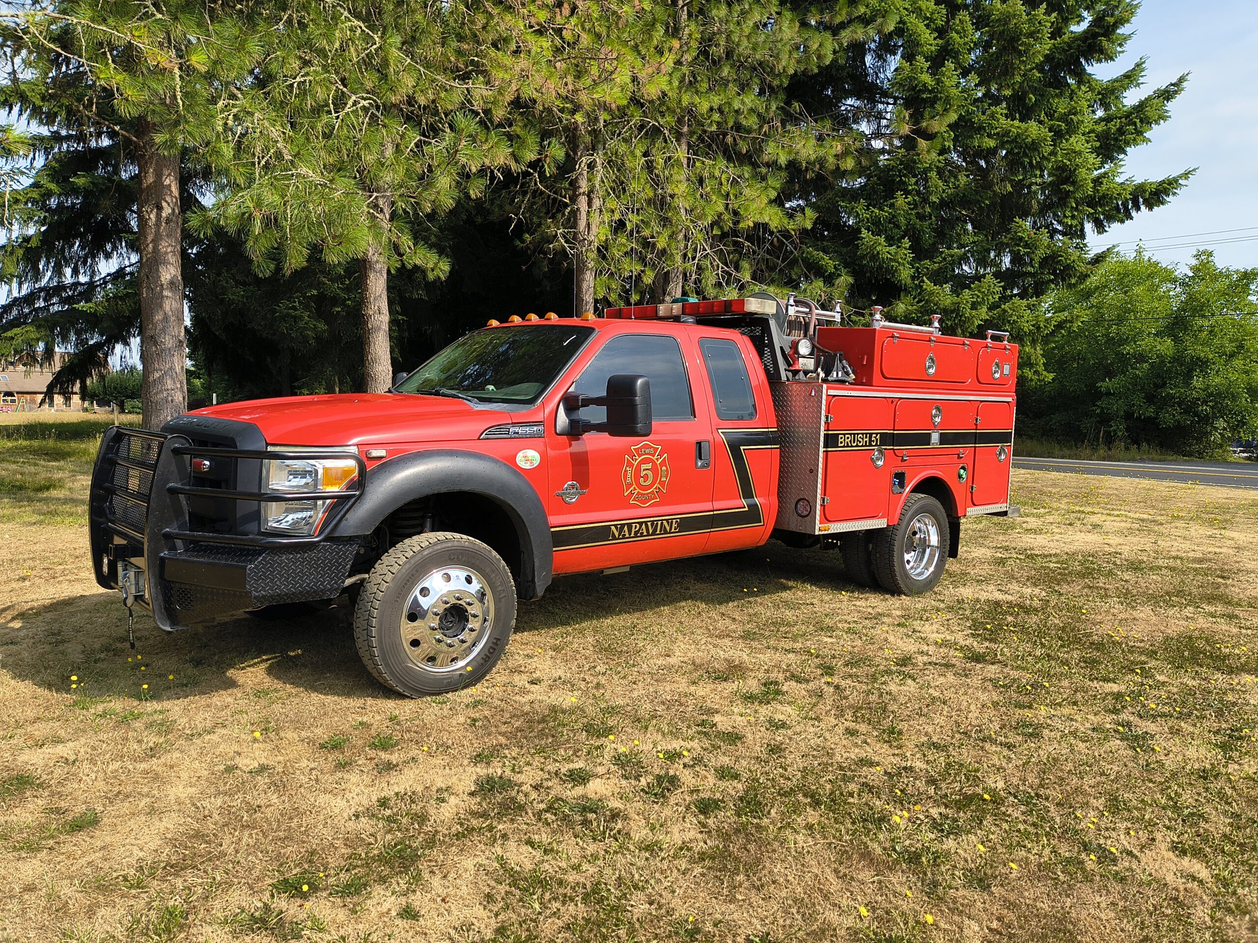 2012 Ford F550 Type 6 Brush Truck